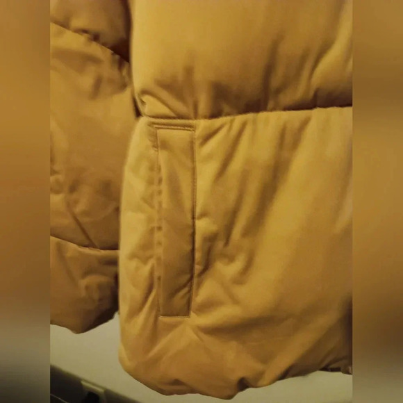 Avec Les Filles Water Resistant Hooded Puffer Coat - Picture 6 of 9